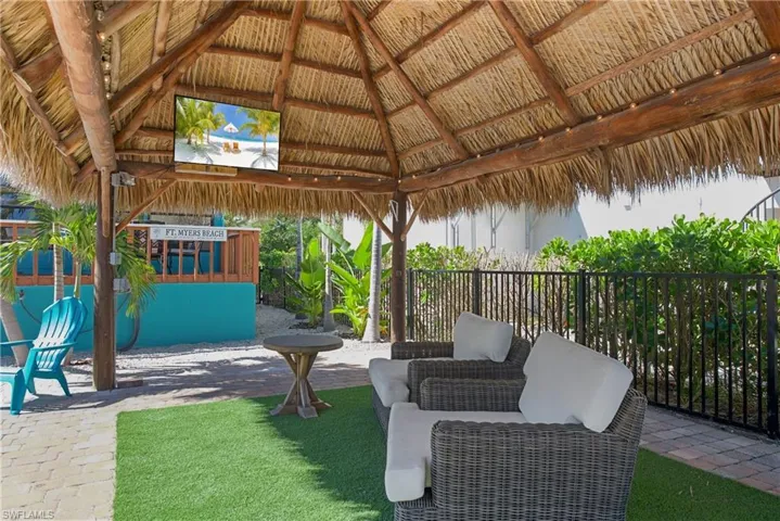 View of Tiki Hut