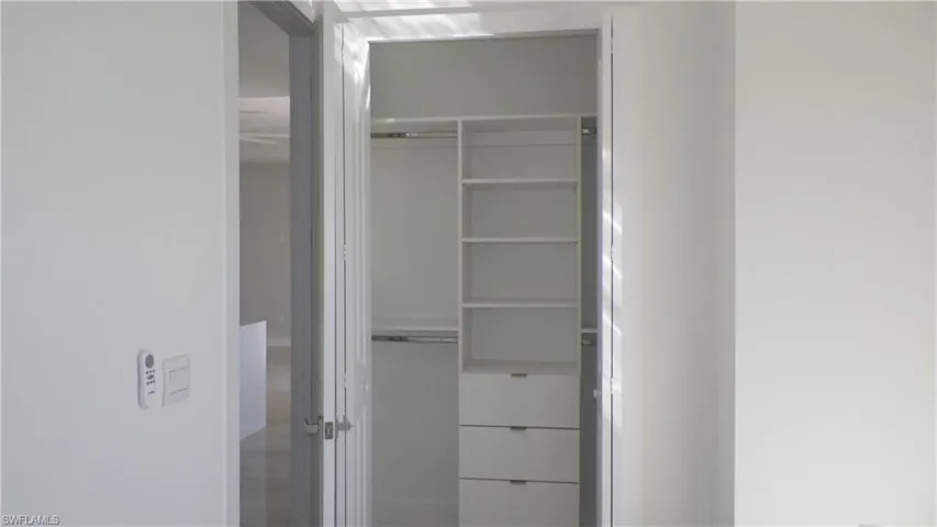 View of closet
