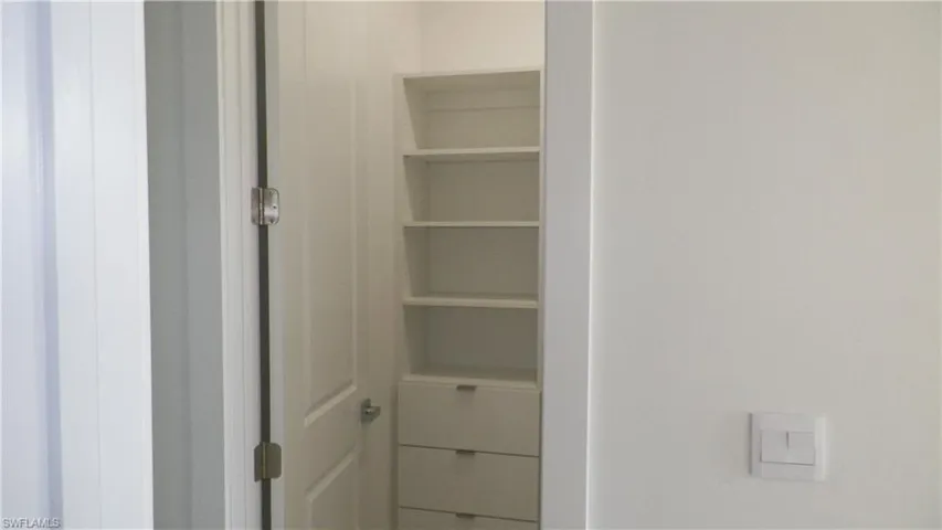 View of closet