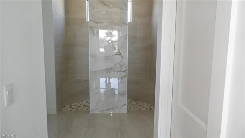 Bathroom with walk in shower