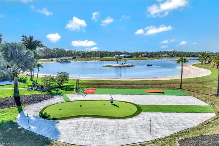 Neighbor's putting green. Endless possibilities to build your desired acitivies