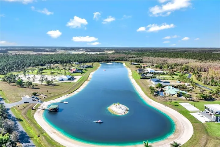 Ski Lake aerial view