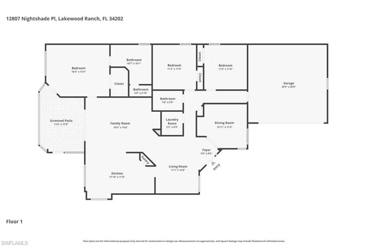 12807 Nightshade Pl, Lakewood Ranch, Florida 34202