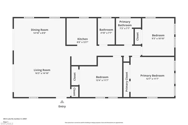 View of home floor plan