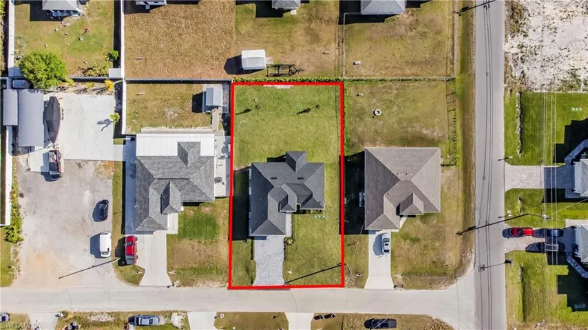 Drone / aerial view featuring a residential view