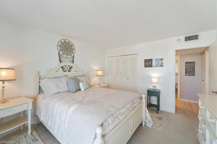 Bedroom featuring a closet