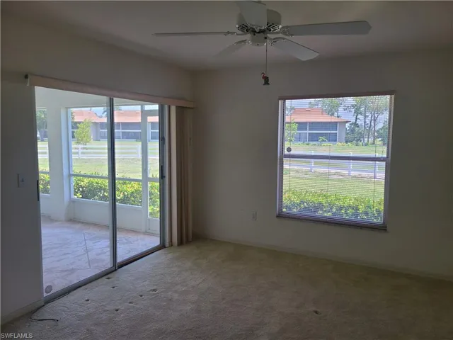 Lanai with a water view