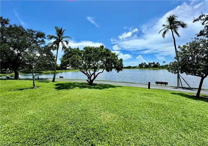 Path around lake