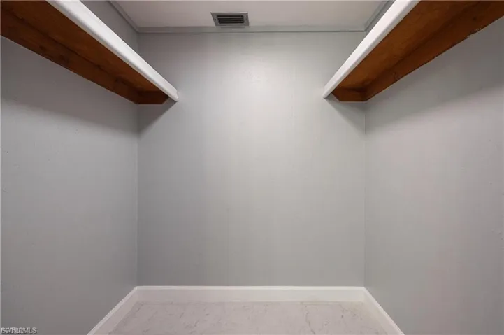 View of spacious closet