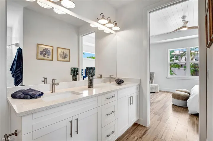 Master Bath Shower with plenty of natural light