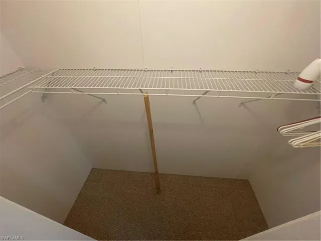 View of spacious closet
