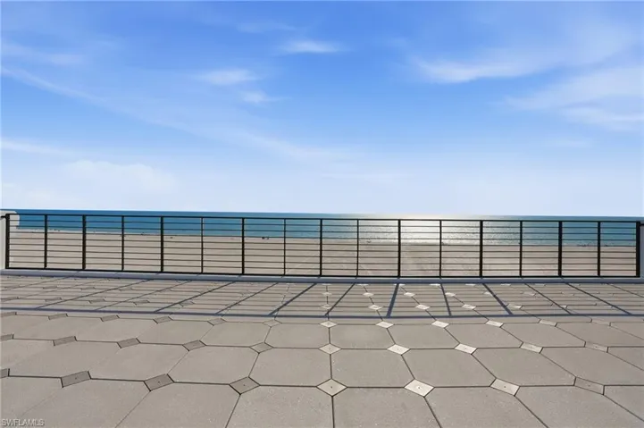 View of patio / terrace featuring a water view
