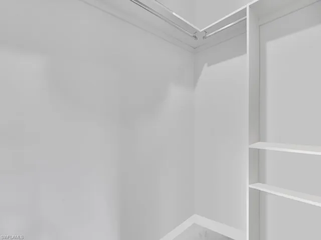 View of spacious closet