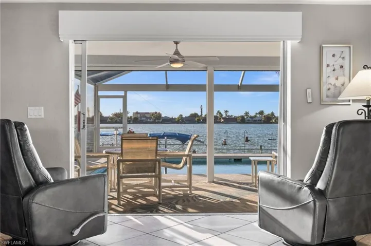 Enjoy SW Florida sunsets from the comfort of your family room.