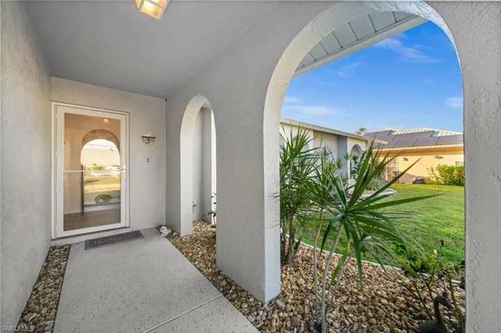 Low maintenance, high-quality stone and curbing surround this well loved home.