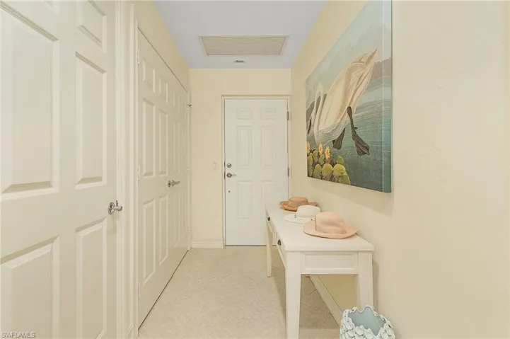 Bright and welcoming entryway
