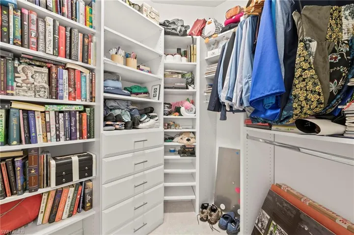 Bedroom 3's Walk-In Closet