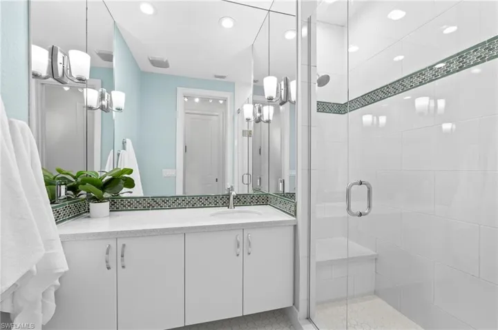 Renovated Bath Serving Bedrooms 2 & 3