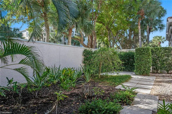Garden Patio Space on Far Side of Property