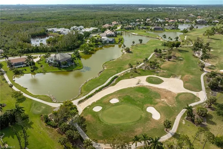 Aeriel View of Golf Course.