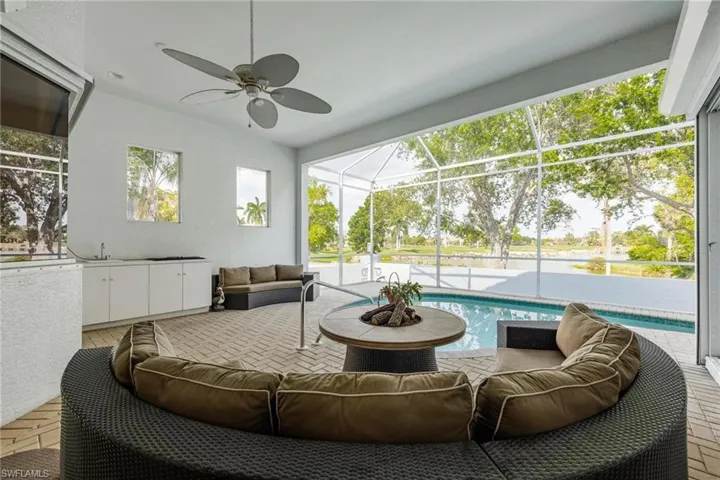 Plenty of Room for your Patio Furniture.