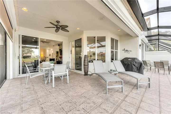Tiled lanai