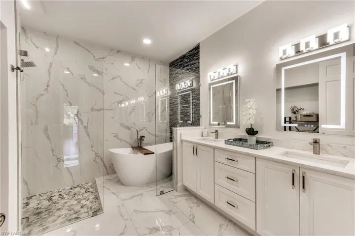 Updated primary bath