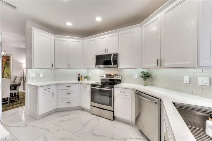 All new kitchen with soft close cabinets