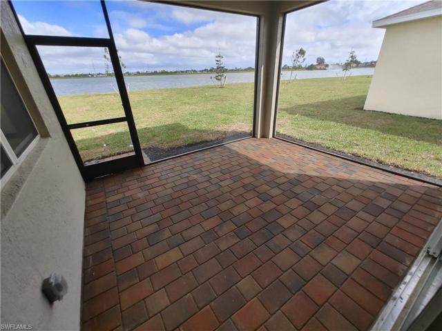 Example of paved lanai. View will be landscaped area.