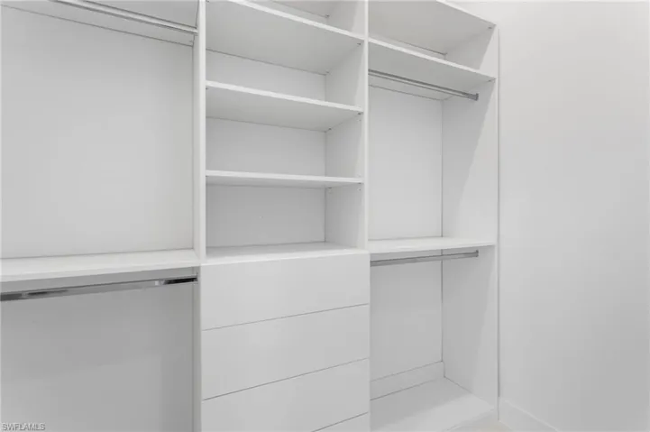 Custom Built His & Her Closet