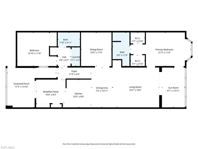 View of home floor plan
