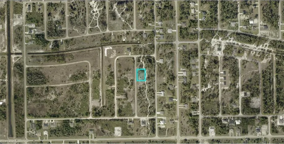 Aerial Map. Displaying the property's geographic context and surrounding parcels