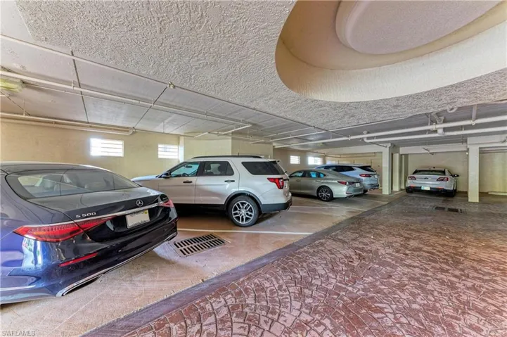 View of parking garage