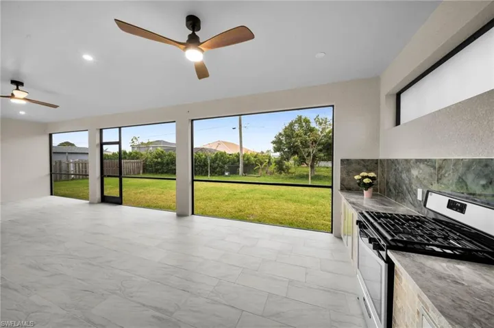 Unfurnished sunroom with a healthy amount of sunlight