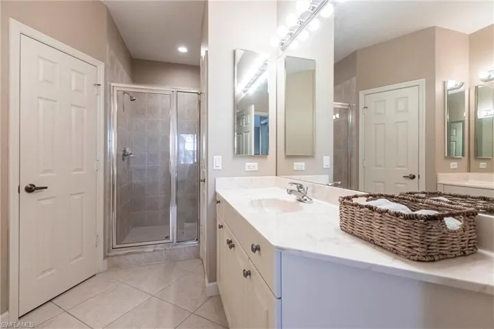 View of spacious Primary closet