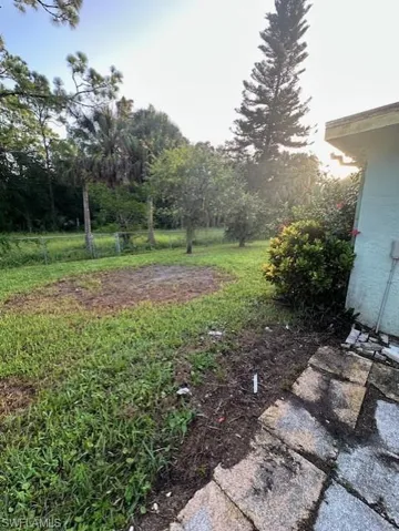 View of yard