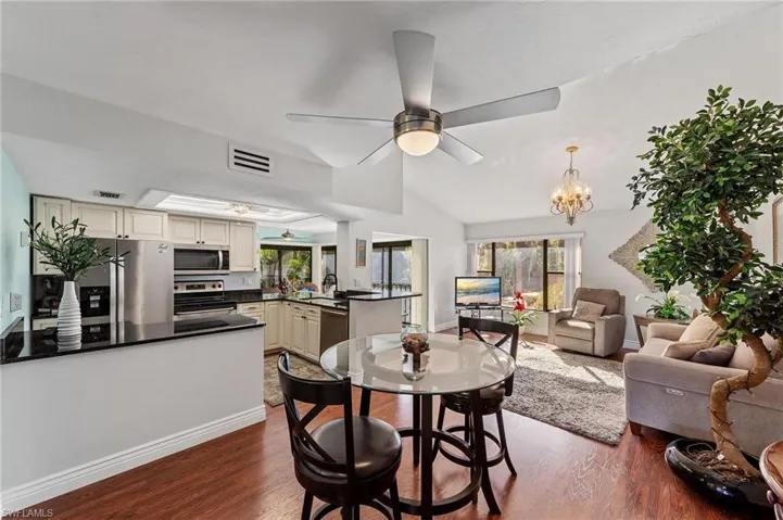 You will “love” the Open Floor plan of this condo.
