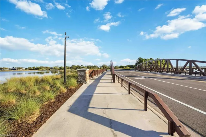 View of property's community featuring a water view