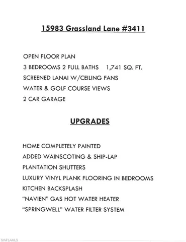 15983 Grassland Ln 3411, Punta Gorda, Florida 33982