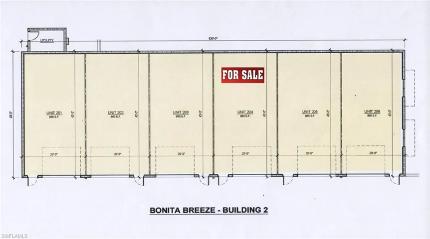 Site  plan Bldg 2 with unit location marked