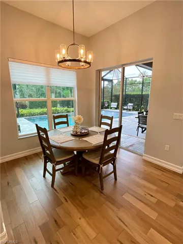 Breakfast area with a wealth of natural light
