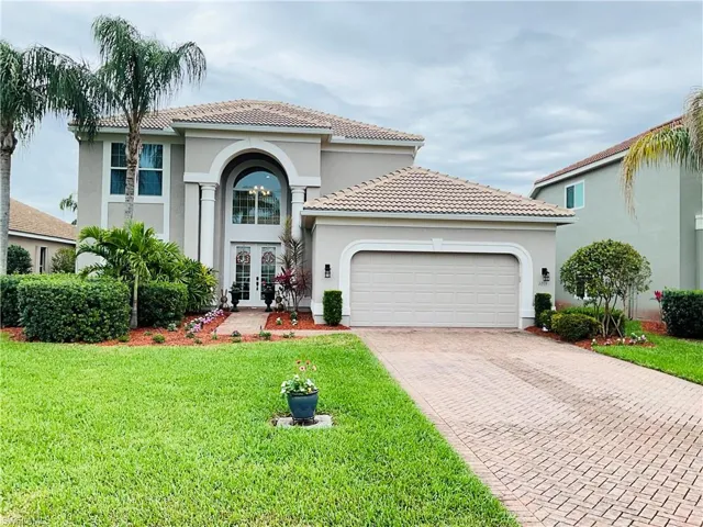 Mediterranean / spanish house with extra long drive way situated on a private culdesac