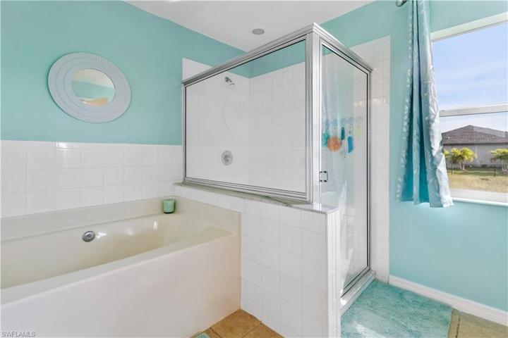 Separate Tub and Shower
