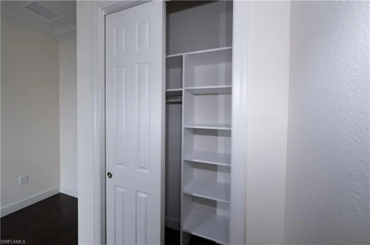 Dual Custom Master Closets (his)