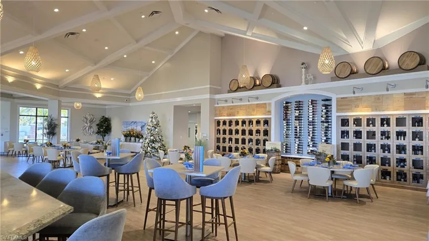 Clubhouse Indoor Outdoor Dining Rooms