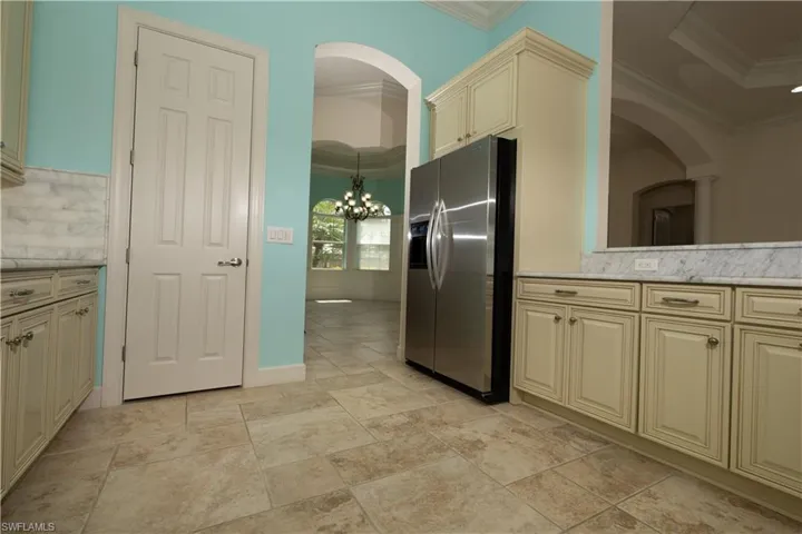 Kitchen entry and custom closet