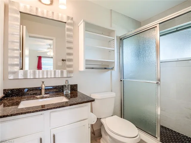 Primary Bath with new walk in shower