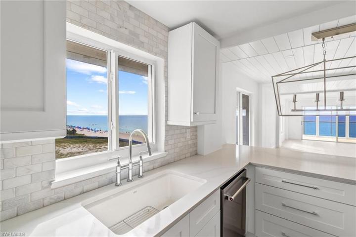 Kitchen view facing SouthWest