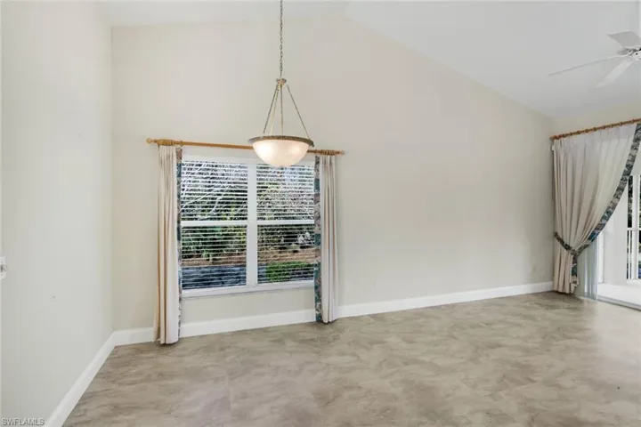 Dining area