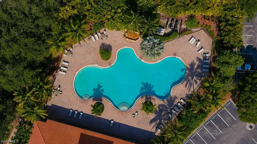 Aerial View of community pool